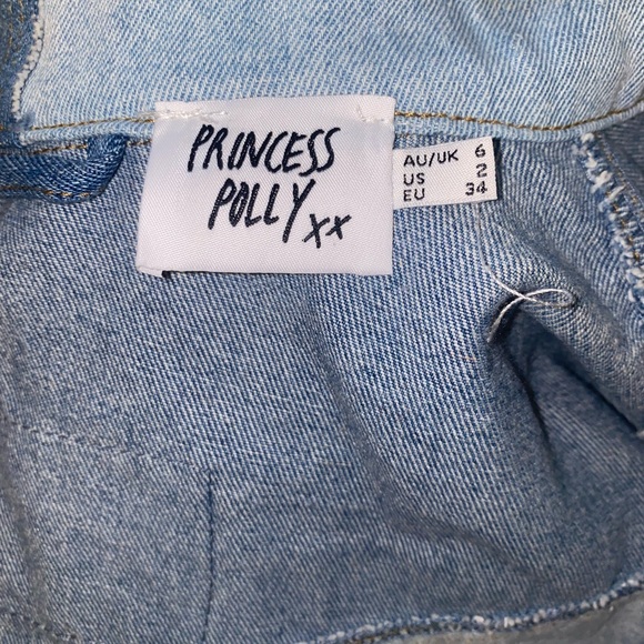 Never worn Princess Polly Rylee Denim Jacket - Picture 4 of 6
